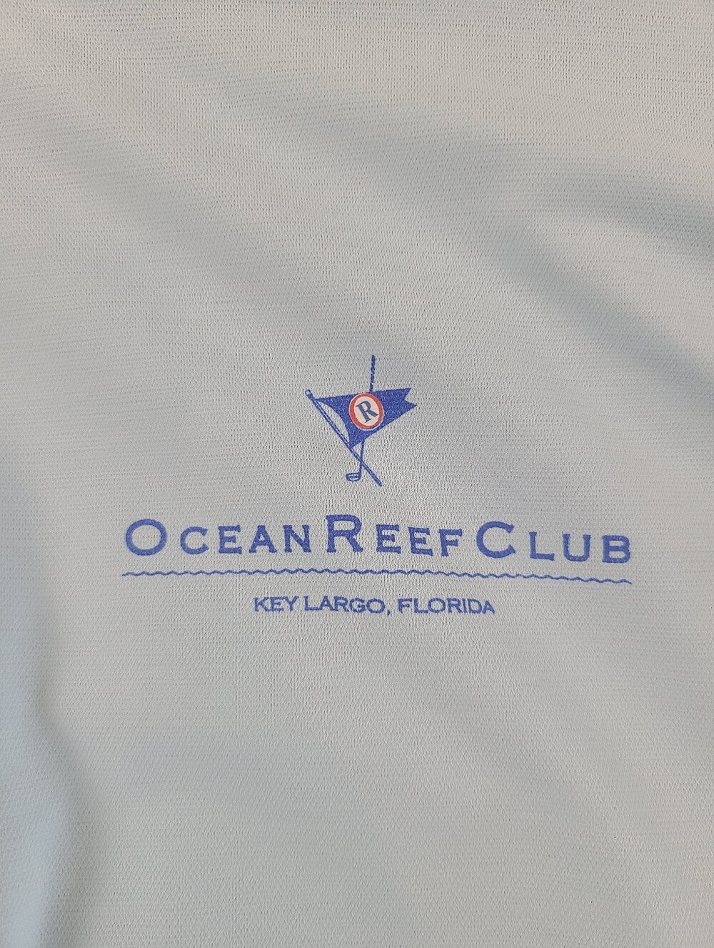Ocean Reef Club Light Blue Long Sleeve Performance Tee Sun Shirt - Picture 5 of 6